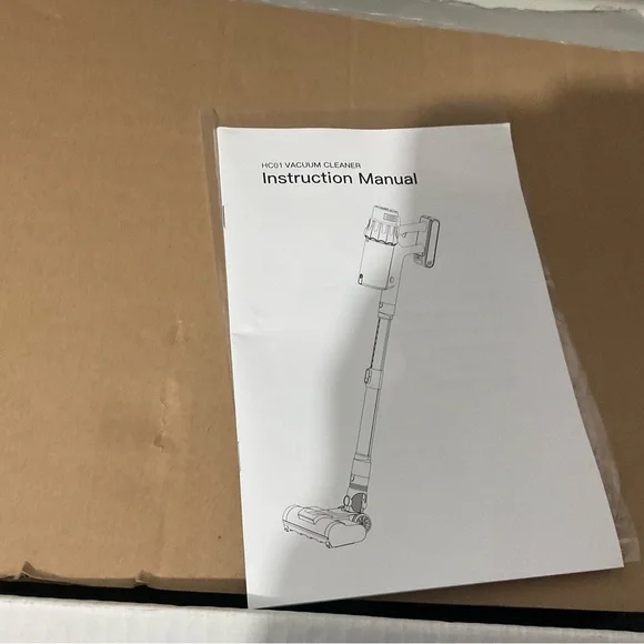 Cordless Vacuum Cleaner with Blue and Tan Accents - Picture 6 of 6